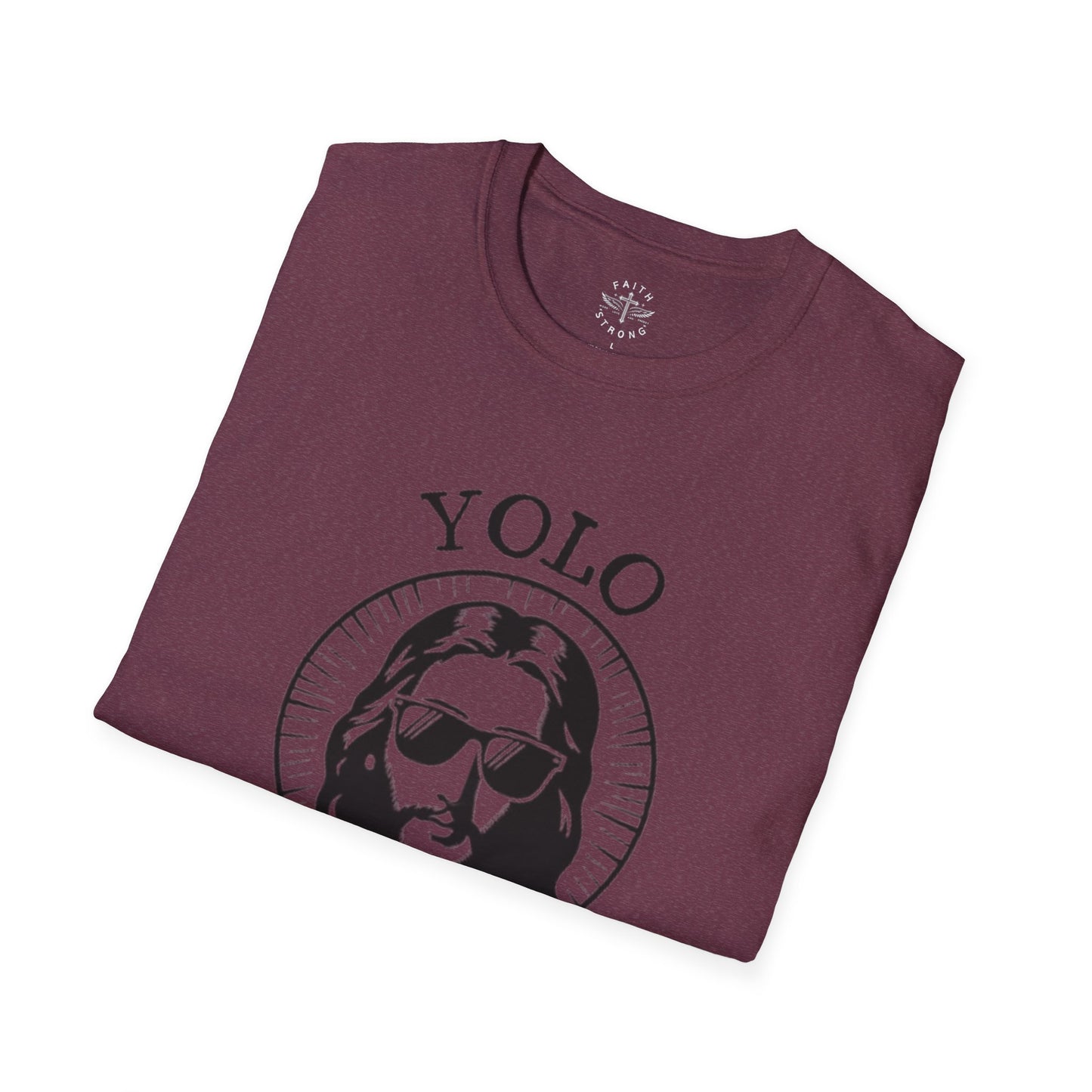 Eternal Swagger: Jesus' YOLO Twist T-Shirt