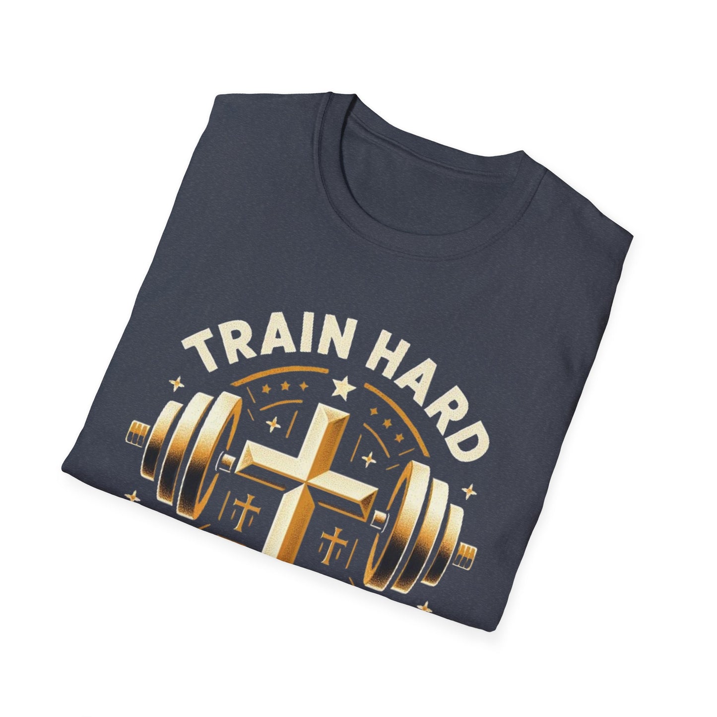 Train Hard, Pray Harder: The Ultimate Motivation Tee