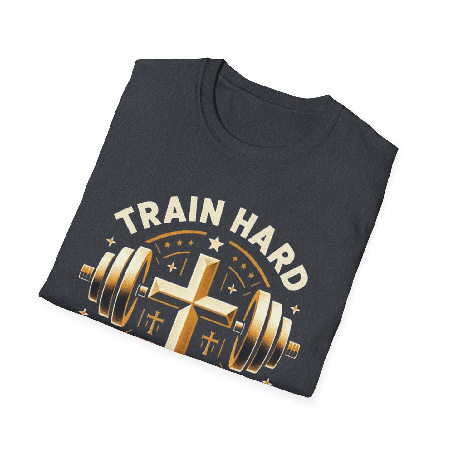 Train Hard, Pray Harder: The Ultimate Motivation Tee