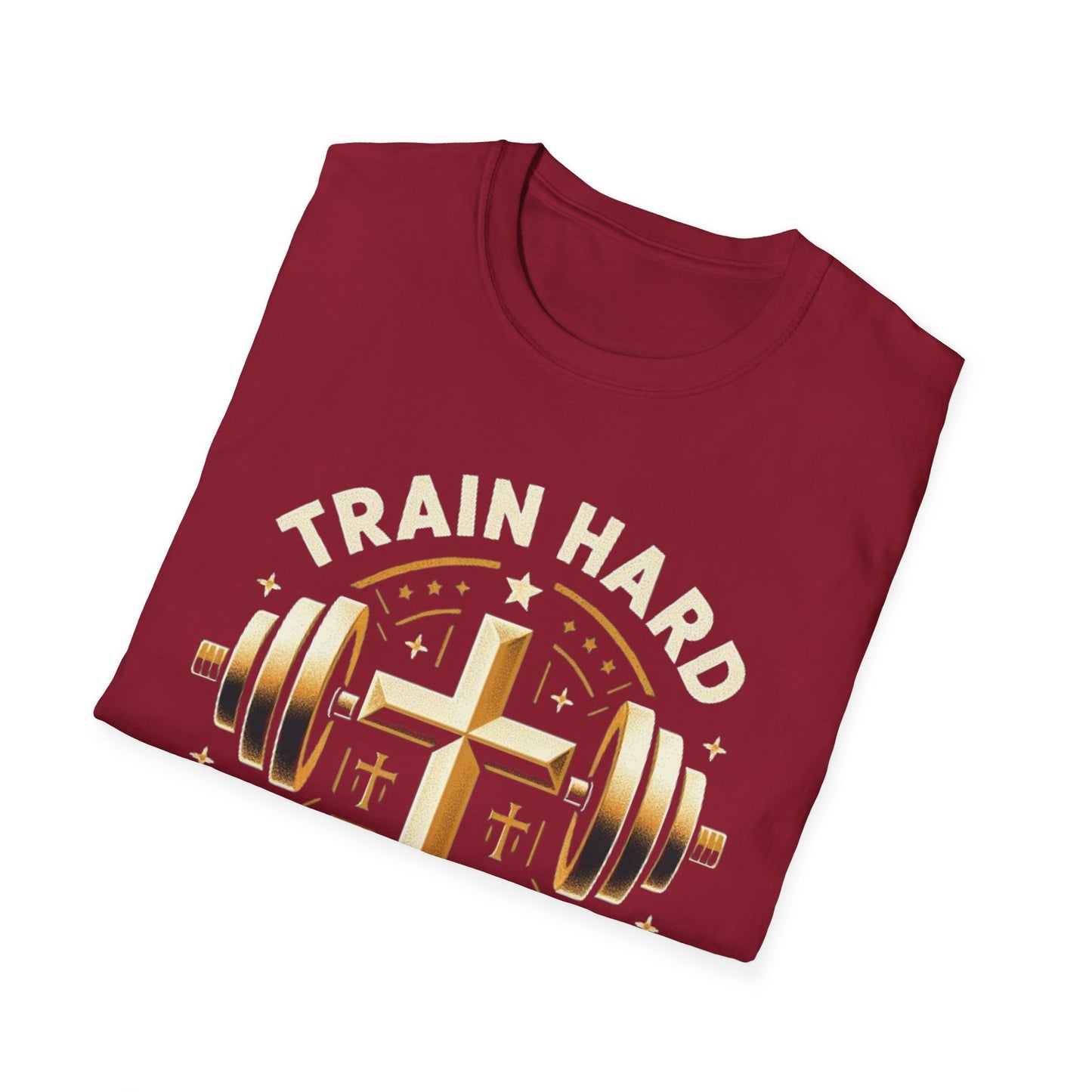 Train Hard, Pray Harder: The Ultimate Motivation Tee