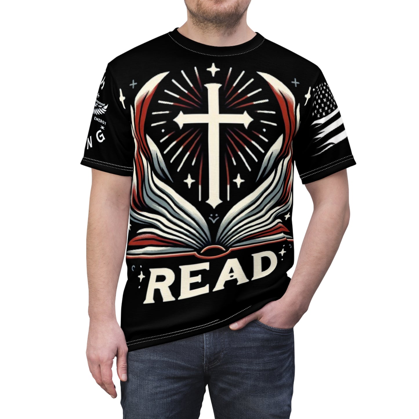 Unisex Cut & Sew Tee (AOP)
