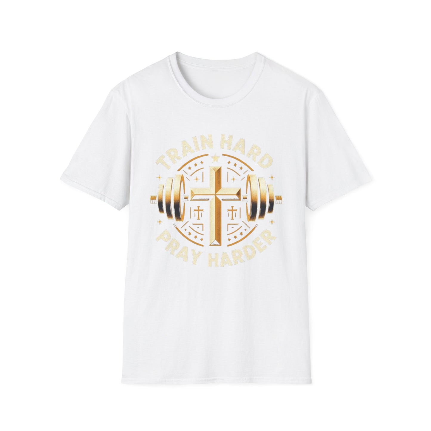 Train Hard, Pray Harder: The Ultimate Motivation Tee