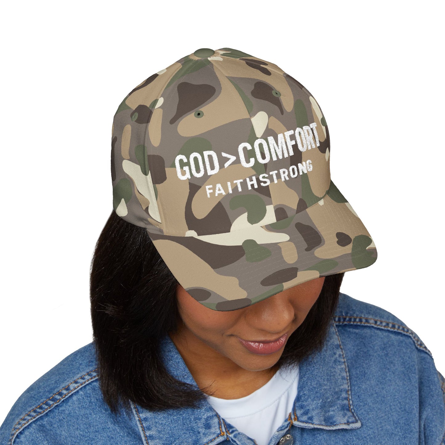Embroidered FaithStrong Cap