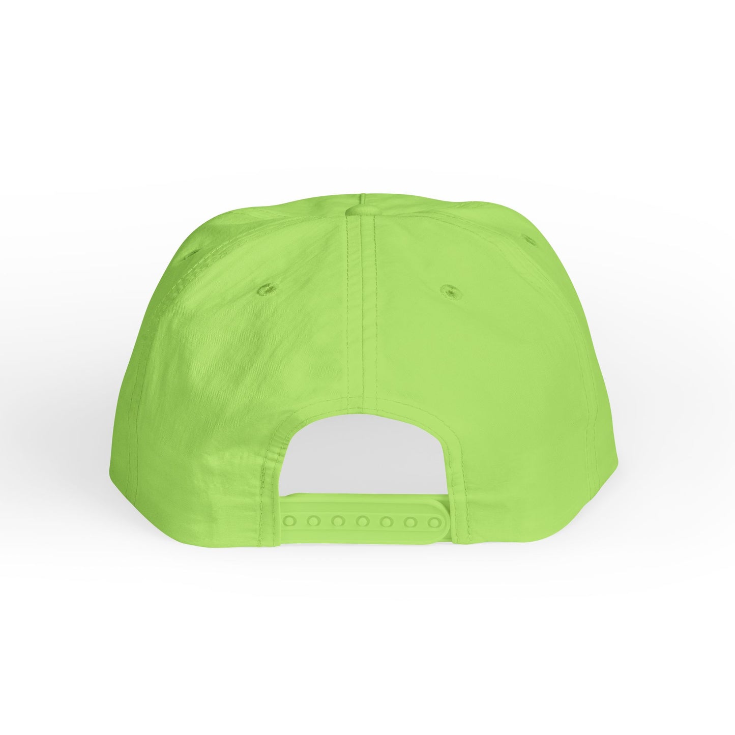 Surf Cap — White Baseball Hat with Gold Shield 'TS' Embroidered Logo