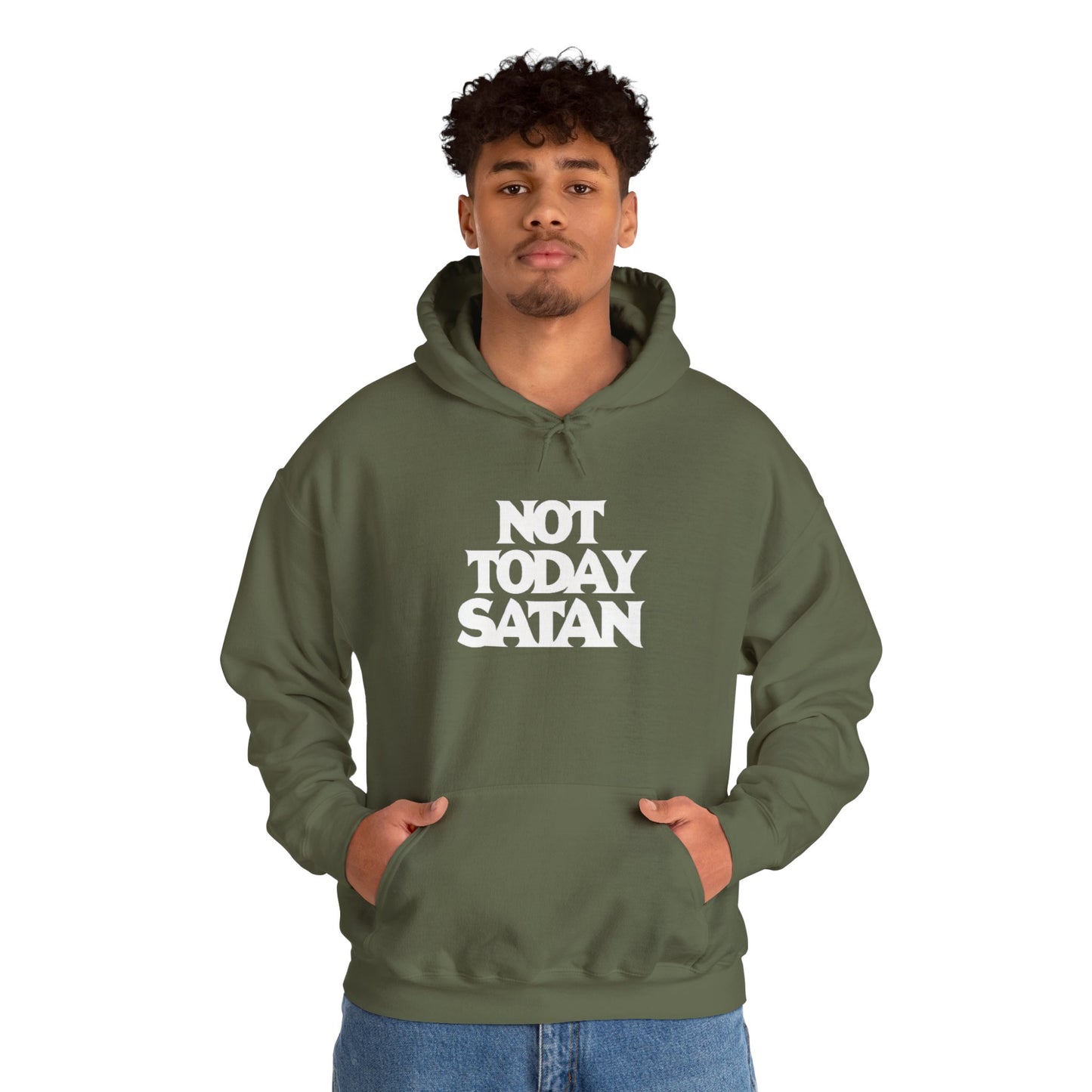 Not Today Satan Hoodie