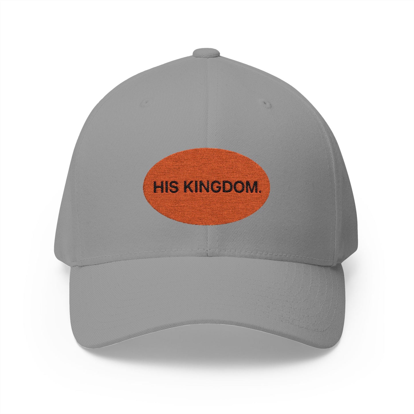 Embroidered Cap - His Kingdom, Adjustable Hat for Men, Casual Wear, Church Events, Gifts, Everyday Style, Faith-Inspired Apparel