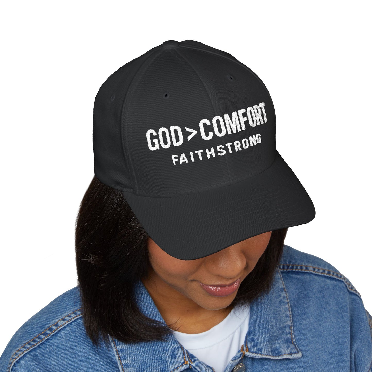 Embroidered FaithStrong Cap