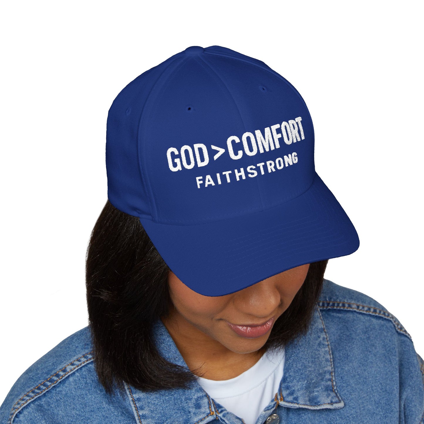 Embroidered FaithStrong Cap