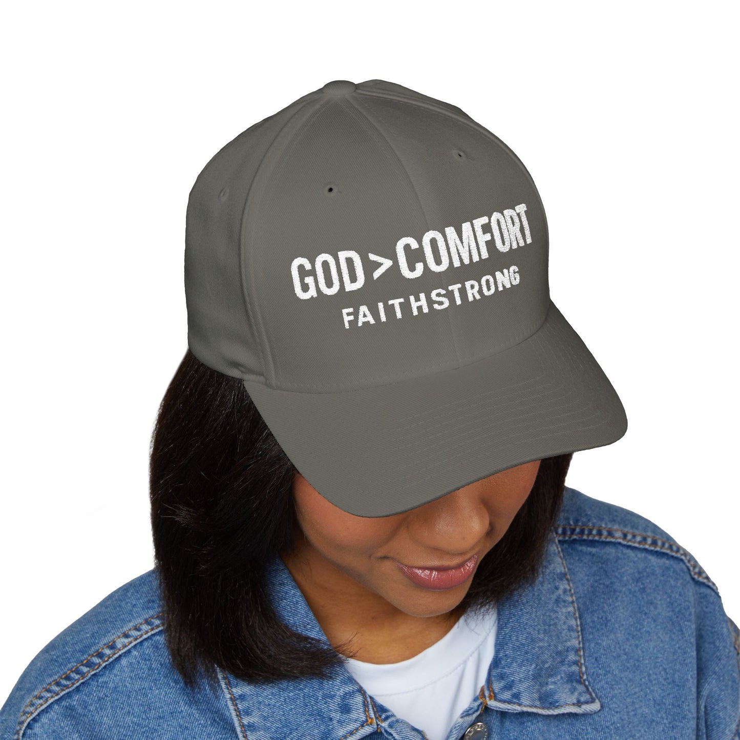 Embroidered FaithStrong Cap