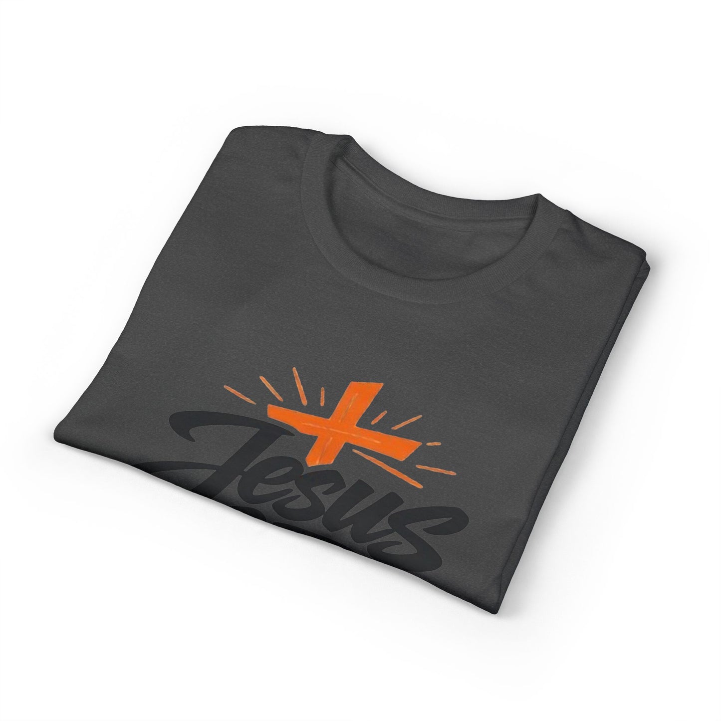 Jesus Saves T-Shirt — Christian Faith Cross Tee for Church & Easter
