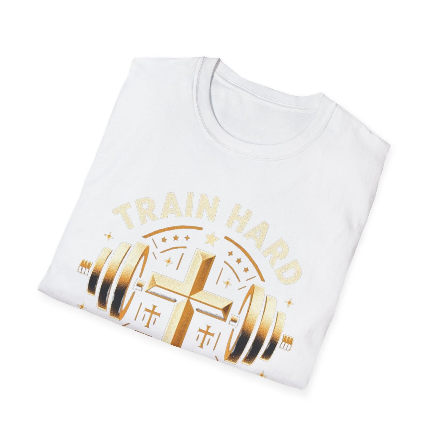 Train Hard, Pray Harder: The Ultimate Motivation Tee