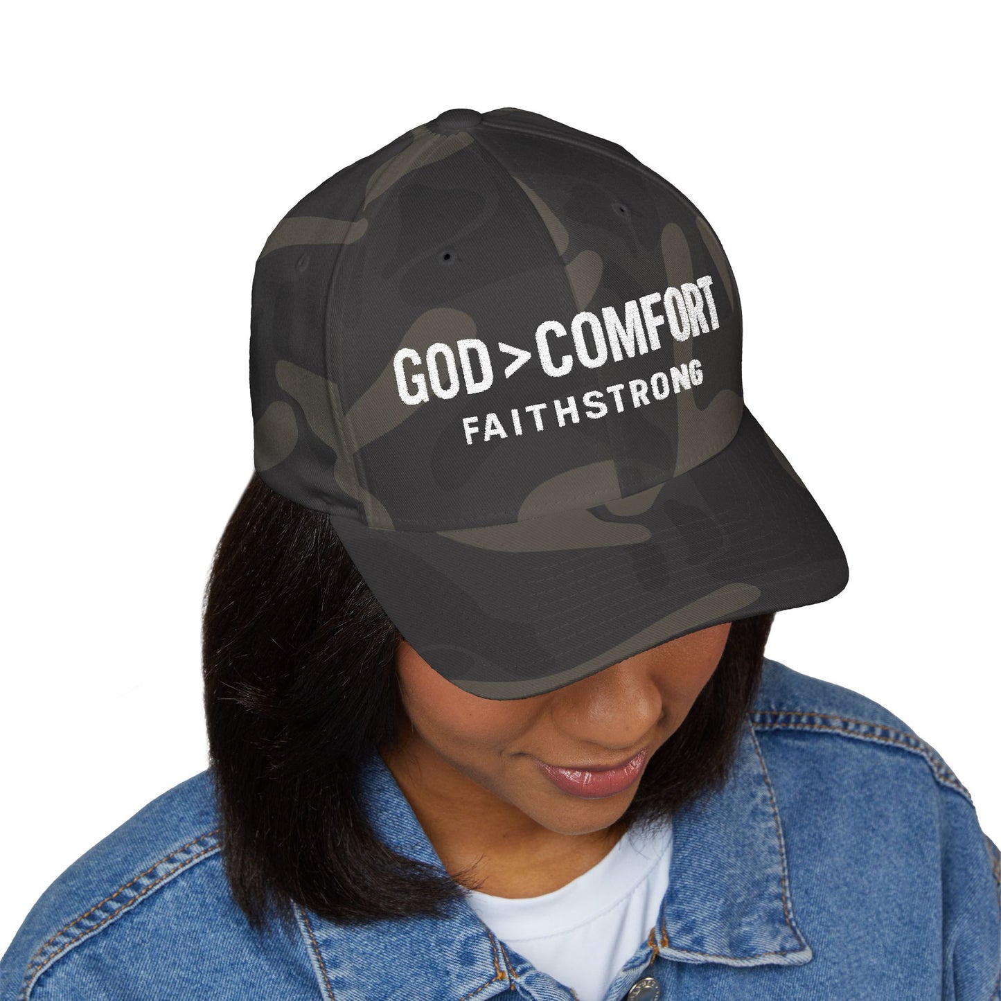 Embroidered FaithStrong Cap