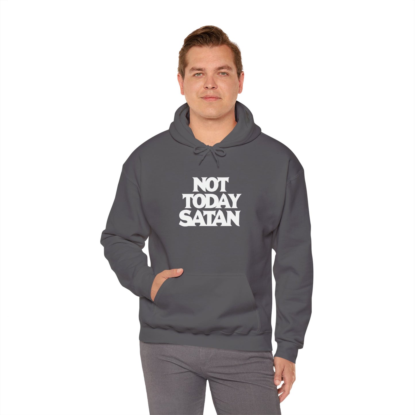 Not Today Satan Hoodie