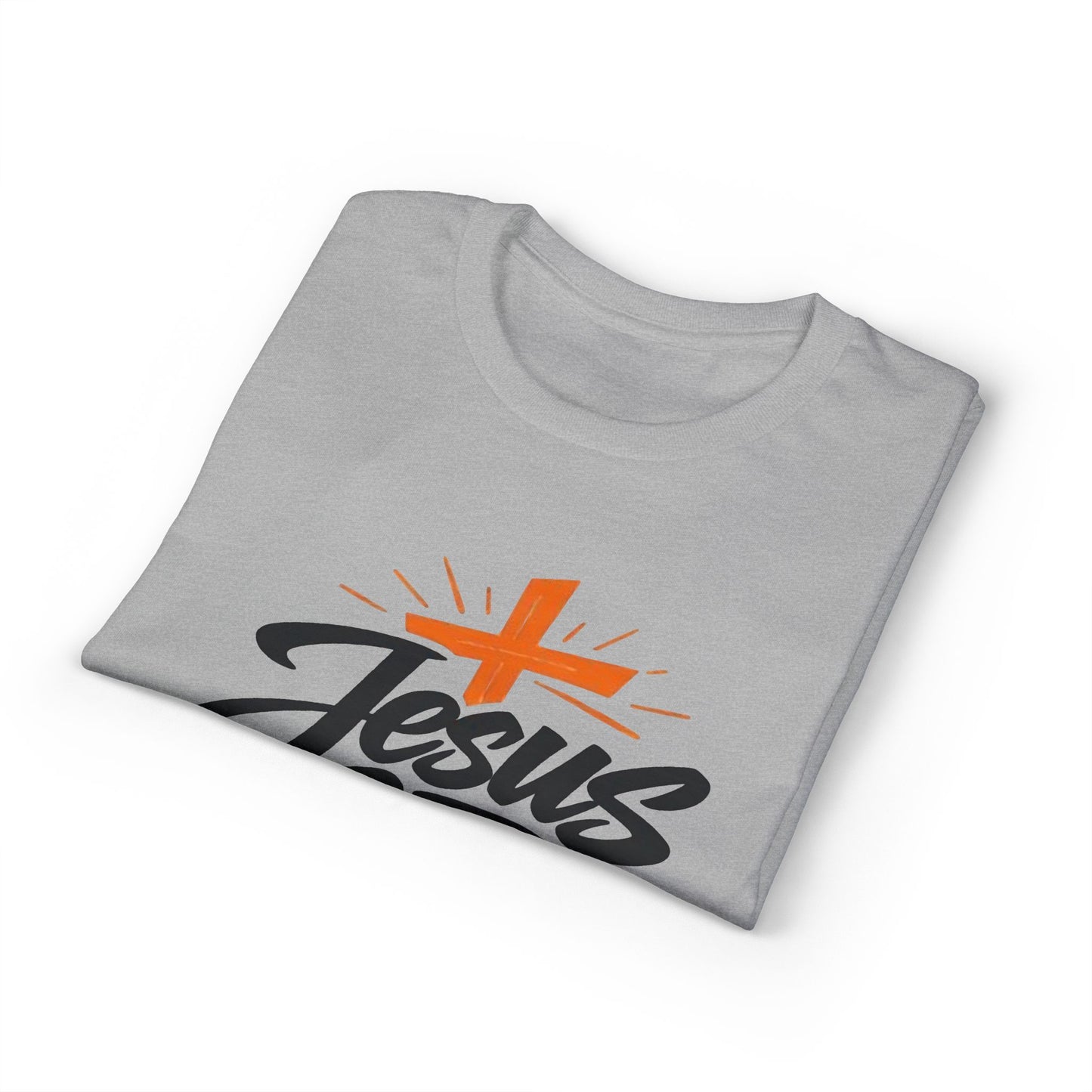 Jesus Saves T-Shirt — Christian Faith Cross Tee for Church & Easter