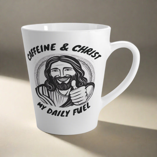 Caffeine & Christ Latte Mug