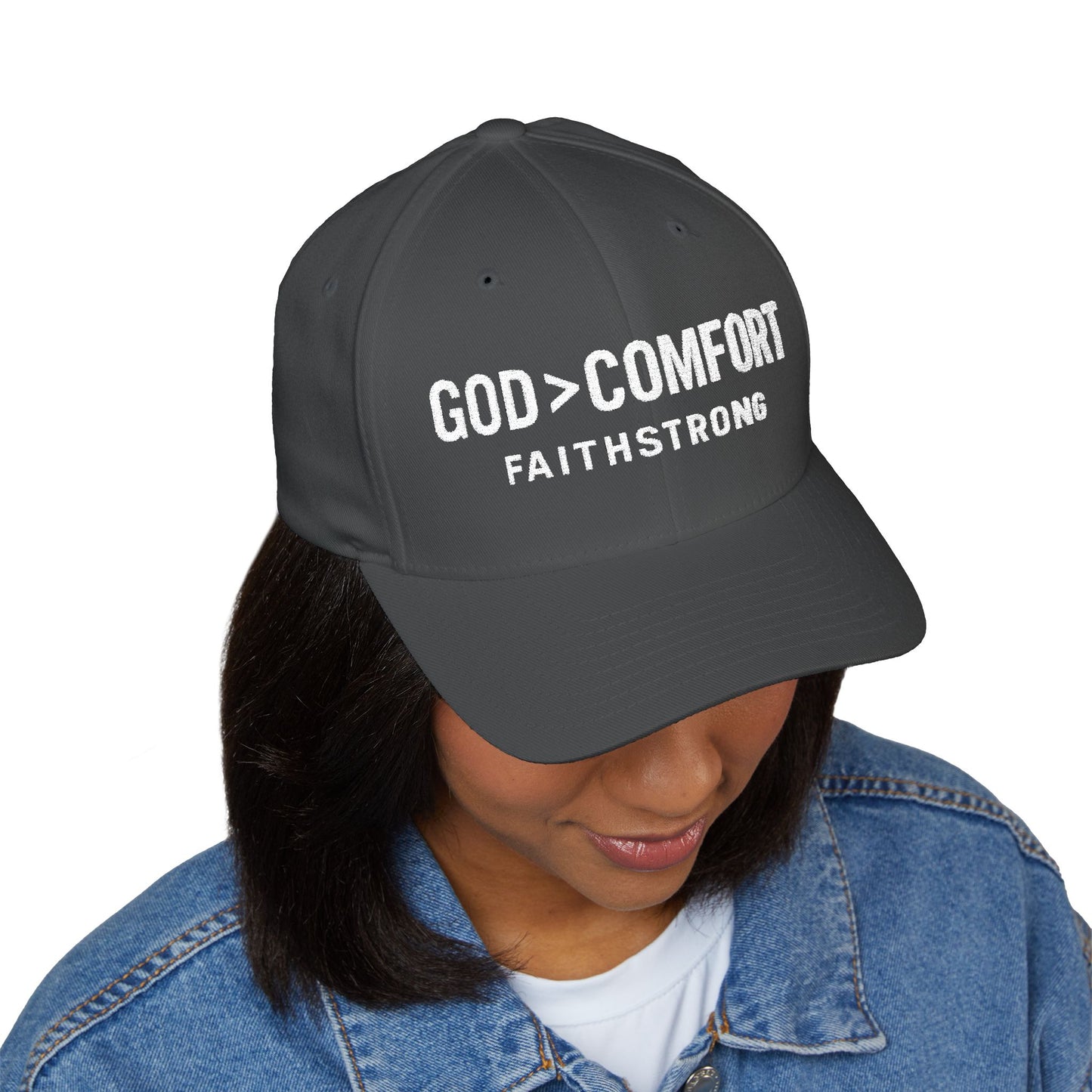 Embroidered FaithStrong Cap
