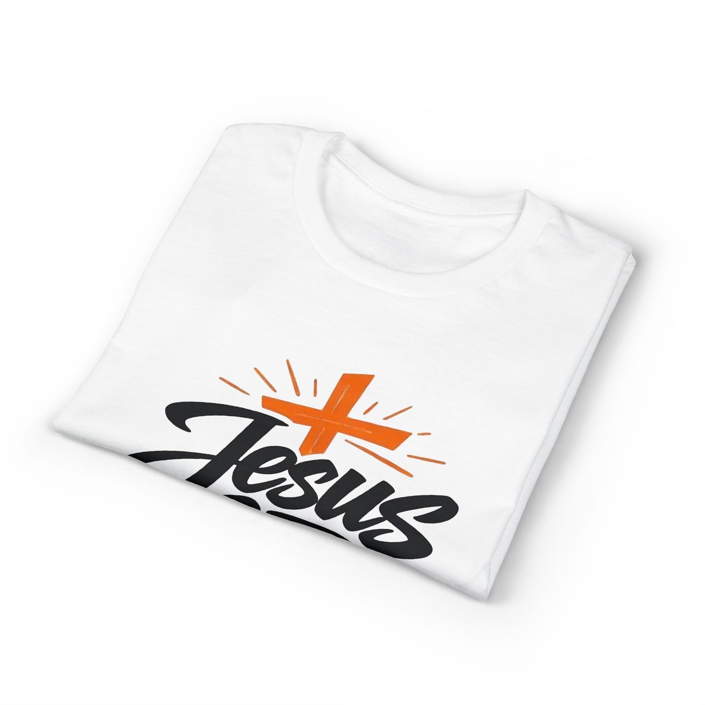 Jesus Saves T-Shirt — Christian Faith Cross Tee for Church & Easter