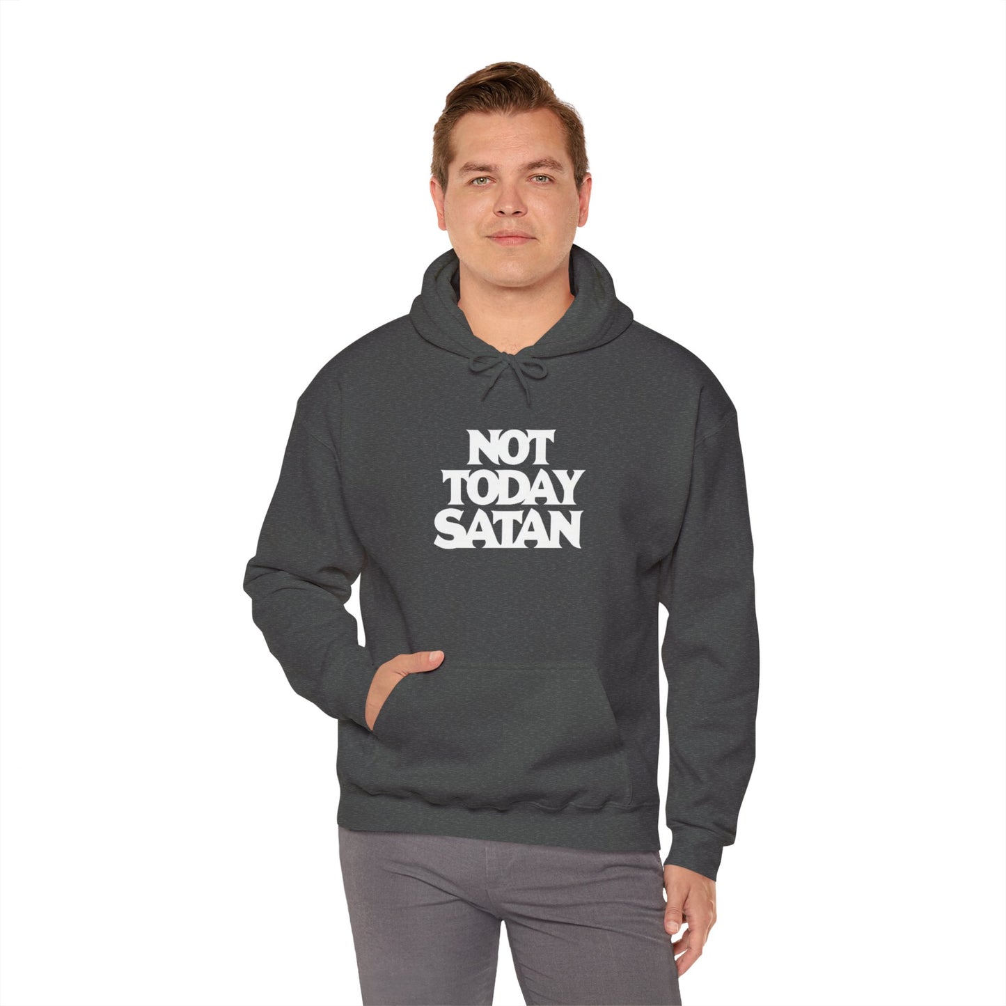 Not Today Satan Hoodie