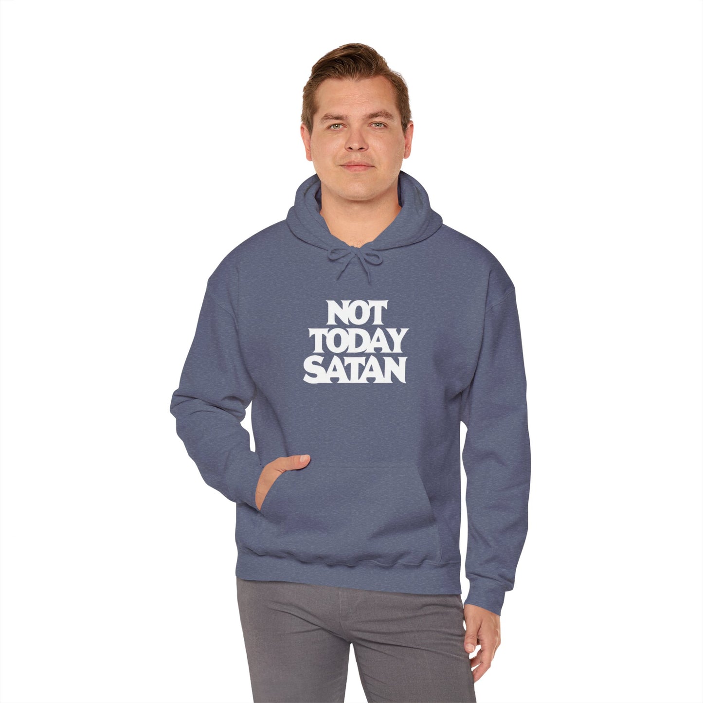 Not Today Satan Hoodie